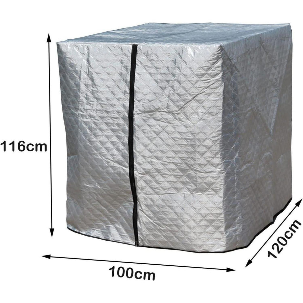 Winterfeste IBC Tank Abdeckung 1000L – Frostsicher & Wasserdicht