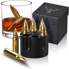 Whisky Steine Set Eiswürfel Edelstahl Kühlsteine Geschenk Vater
