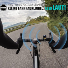 Mini Fahrradglocke Schwarz 100dB für Mountainbike & Rennrad
