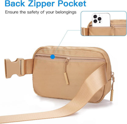 Telena Bauchtasche Gürteltasche Damen Herren Sport Mode Crossbody Bag