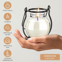 Duftkerzen geschenkset für Frauen mini Laternen 3 Stück