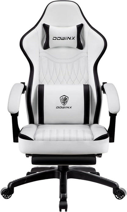 Ergonomischer Gaming Stuhl mit Massage und Lendenstütze