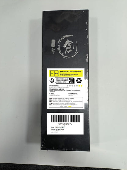 DRAGON RIOT Beil Axt Survival mit Scheide und Holzgriff 33cm