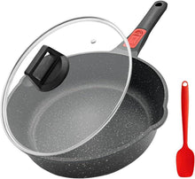 Bobikuke 24 cm Pfanne mit Antihaftbeschichtung und abnehmbarem Griff