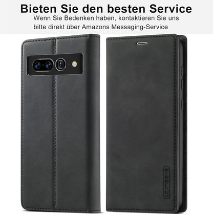 Leder Handyhülle Klappbar Wallet Case für Google Pixel 7 Pro 5G