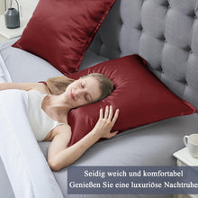 Satin Kissenbezug 65x65 Set Weich Silk Seidenkissenbezug