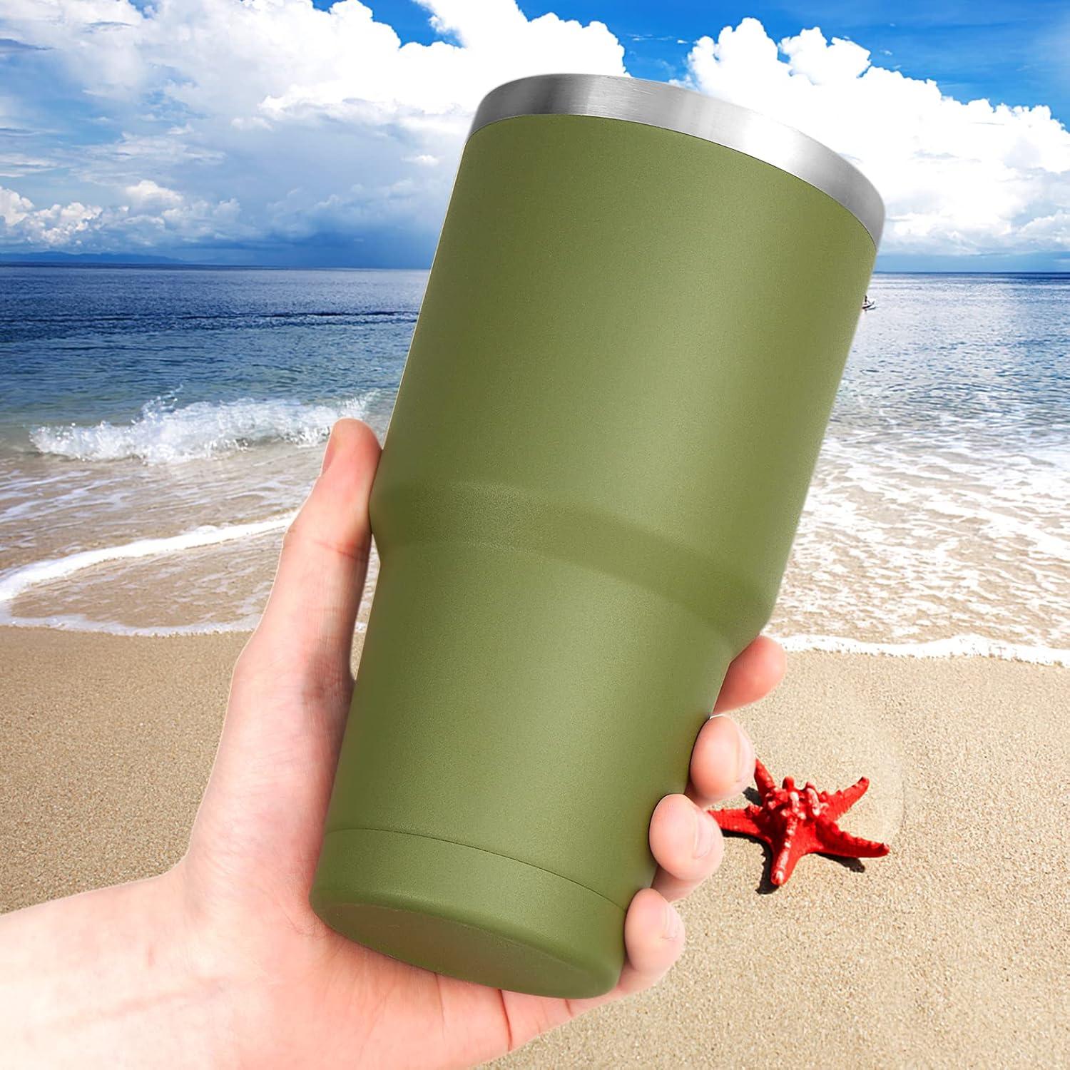 Livole 30oz Trinkbecher Edelstahl Isolierter Kaffeebecher