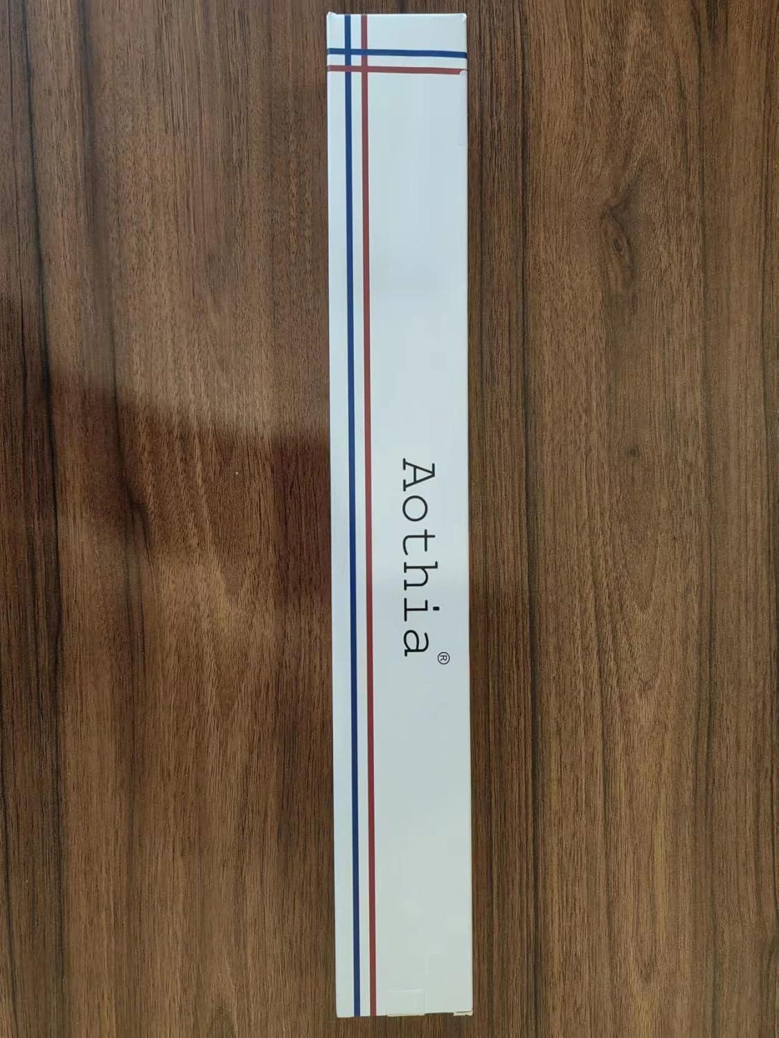 Aothia Schreibtischunterlage Mauspad 80x40cm Grau PU Leder Wasserdicht
