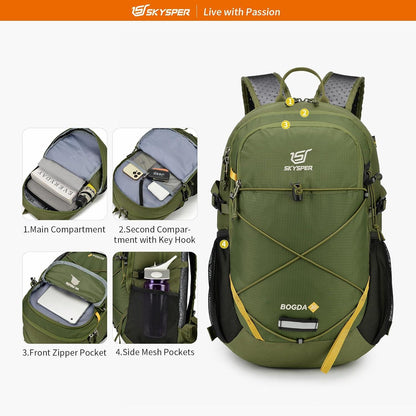 Wanderrucksack 20L Trekkingrucksack Leicht Outdoor Daypack Schutz