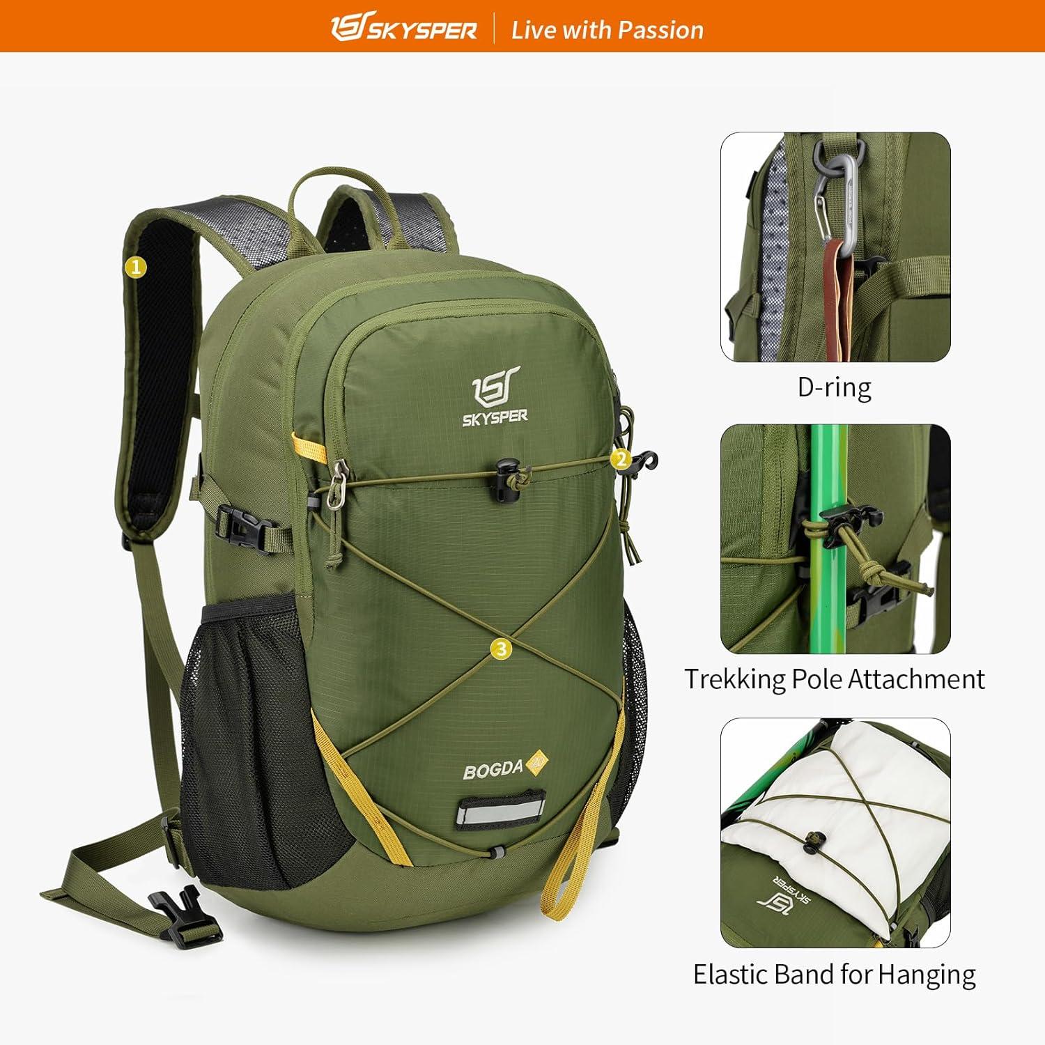 Wanderrucksack 20L Trekkingrucksack Leicht Daypack SKYSPER
