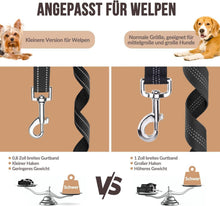SlowTon Hundegurt Auto 2-in-1 Anschnallgurt Univ. Schnalle