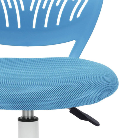 Homy Casa 2er Set Blaue Bürostühle Ergonomisch Verstellbar Arbeitsstuhl