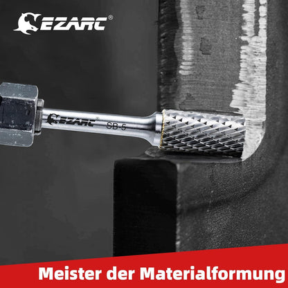 Hartmetall Frässtifte 1/4 Zoll Schaft Doppelschnitt Stahlbearbeitung