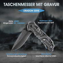 Dragon Creek Klappmesser - Einhandmesser Edelstahl mit