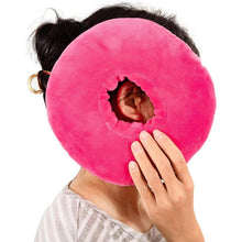 Piercing Kissen mit Loch für Seitenschläfer – Rosa