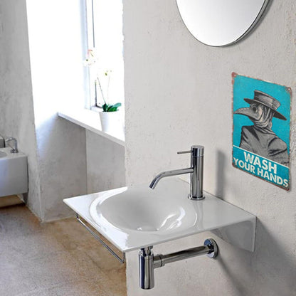 Yiruhe Doctor Plague Vintage-Blechschild 20x30cm für Heimdekoration