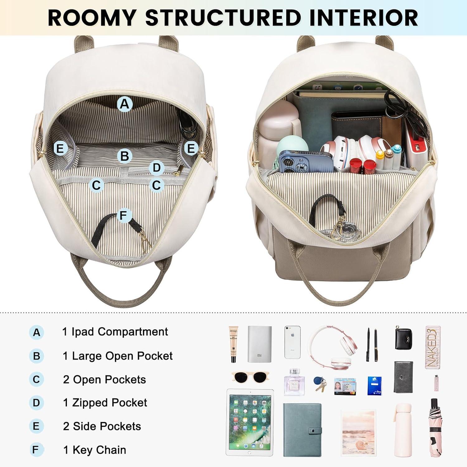 Kleiner Rucksack Damen Wasserdicht Mini Daypack Casual Backpack