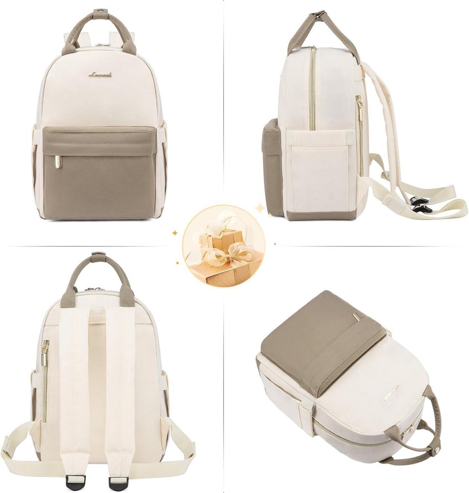 Kleiner Rucksack Damen 2 in 1 Cityrucksack Handtasche Wasserdicht Mini