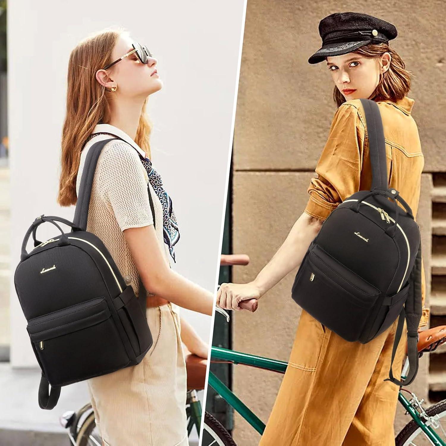 LOVEVOOK Damen Klein Cityrucksack Handtasche Wasserdicht