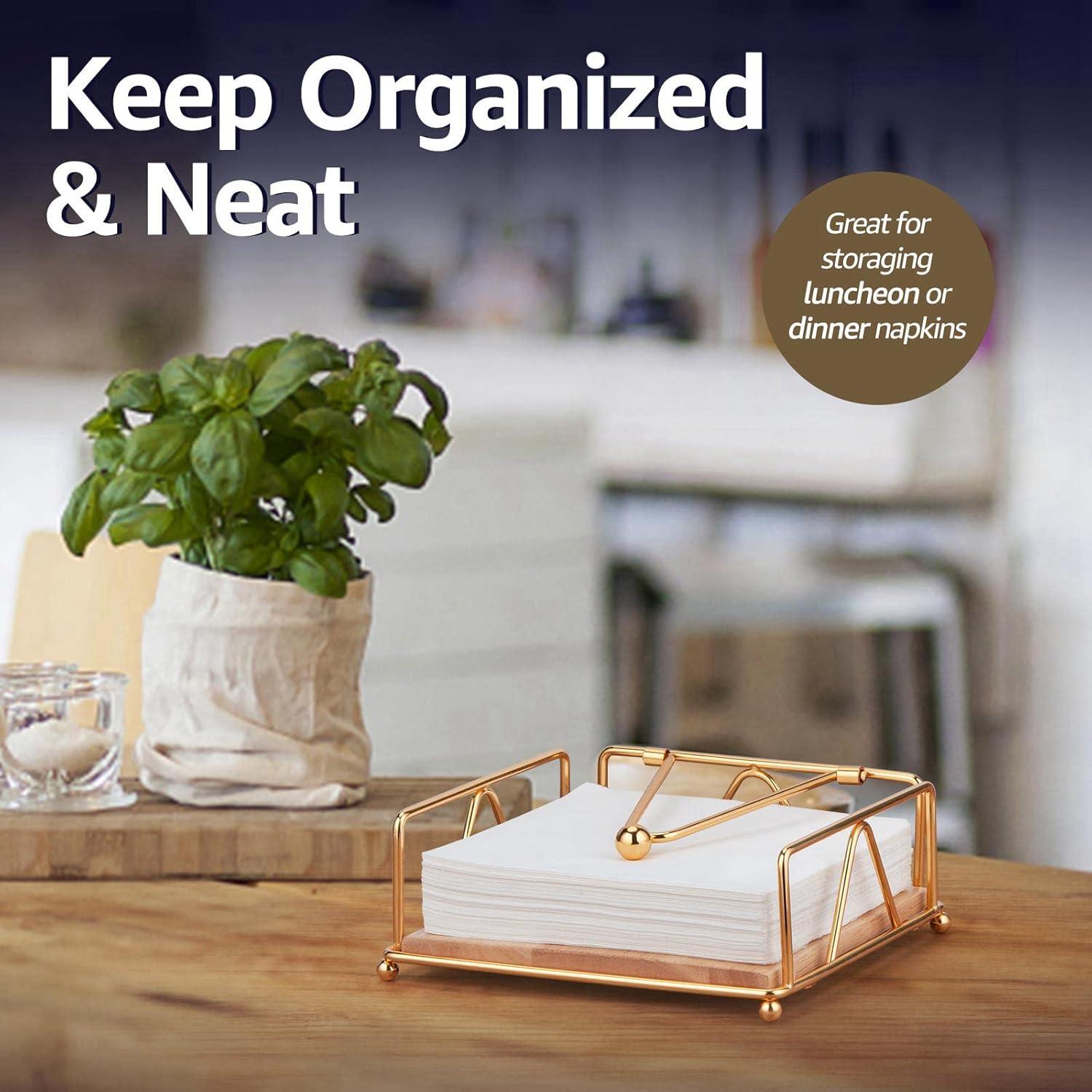 Flacher Serviettenhalter für Küche