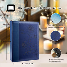 Fotoalbum 15,2x10,2 cm 300 Fotos Ledereinband Hochzeit