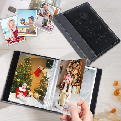 Kleines Fotoalbum für 100 Fotos 15x10 cm 2er Pack