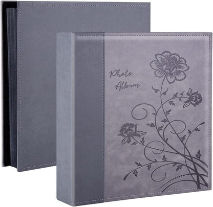 Fotoalbum 15x10 cm 1000 Fotos Ledereinband großes Fassungsvermögen