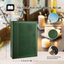 Fotoalbum 300 Fotos 15,2 x 10,2 cm Ledereinband Großes