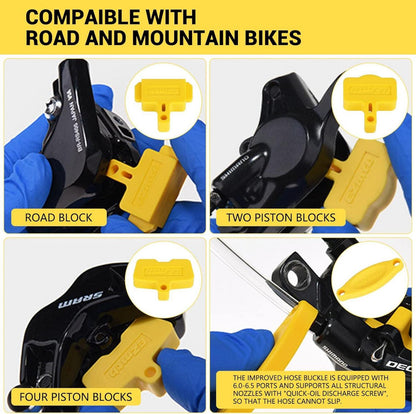Entlüftungsset Kit Mineralöl Fahrrad Hydraulische Scheibenbremse Shimano Magura