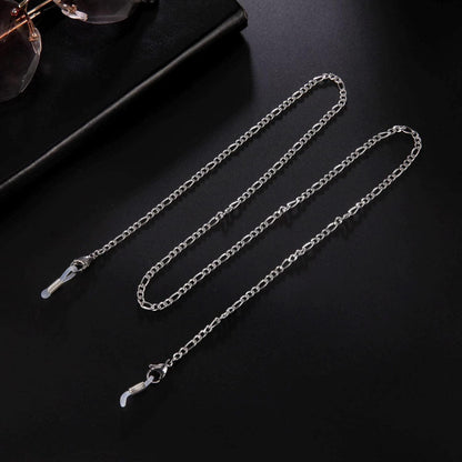 Edelstahl Figaro Brillenkette – Vergoldet & Silberfarben