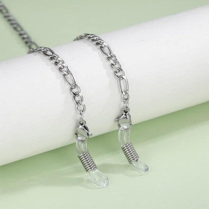 Edelstahl Figaro Brillenkette – Vergoldet & Silberfarben
