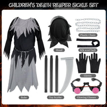 Sensenmann Kostüm Kinder Jungen Halloween Cosplay 9-11 Jahre