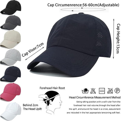 Baseball Cap Damen Pferdeschwanz Mesh Sonnenschutz Hut