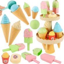 Eis Spielzeug Set Eisdiele Kinderküche Zubehör Rollenspiele