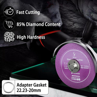Diamantscheibe 125mm für Winkelschleifer 3er Set