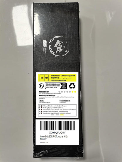 DRAGON RIOT Jagdmesser Survival Outdoor Messer Full Tang mit Scheide 17cm