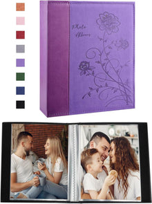Kleines Fotoalbum 10x15cm 2er Pack vertikale Bilder Slip in Top