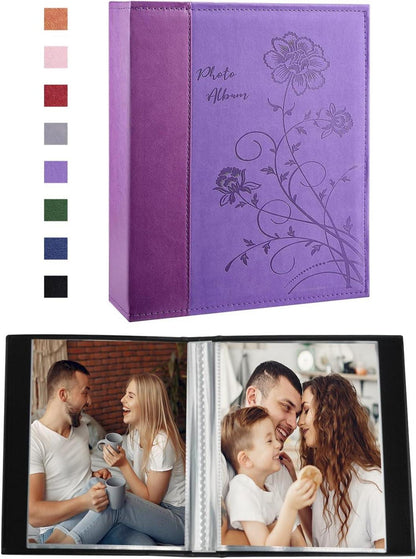 Kleines Fotoalbum 10x15cm 2er Pack vertikale Bilder Slip in Top