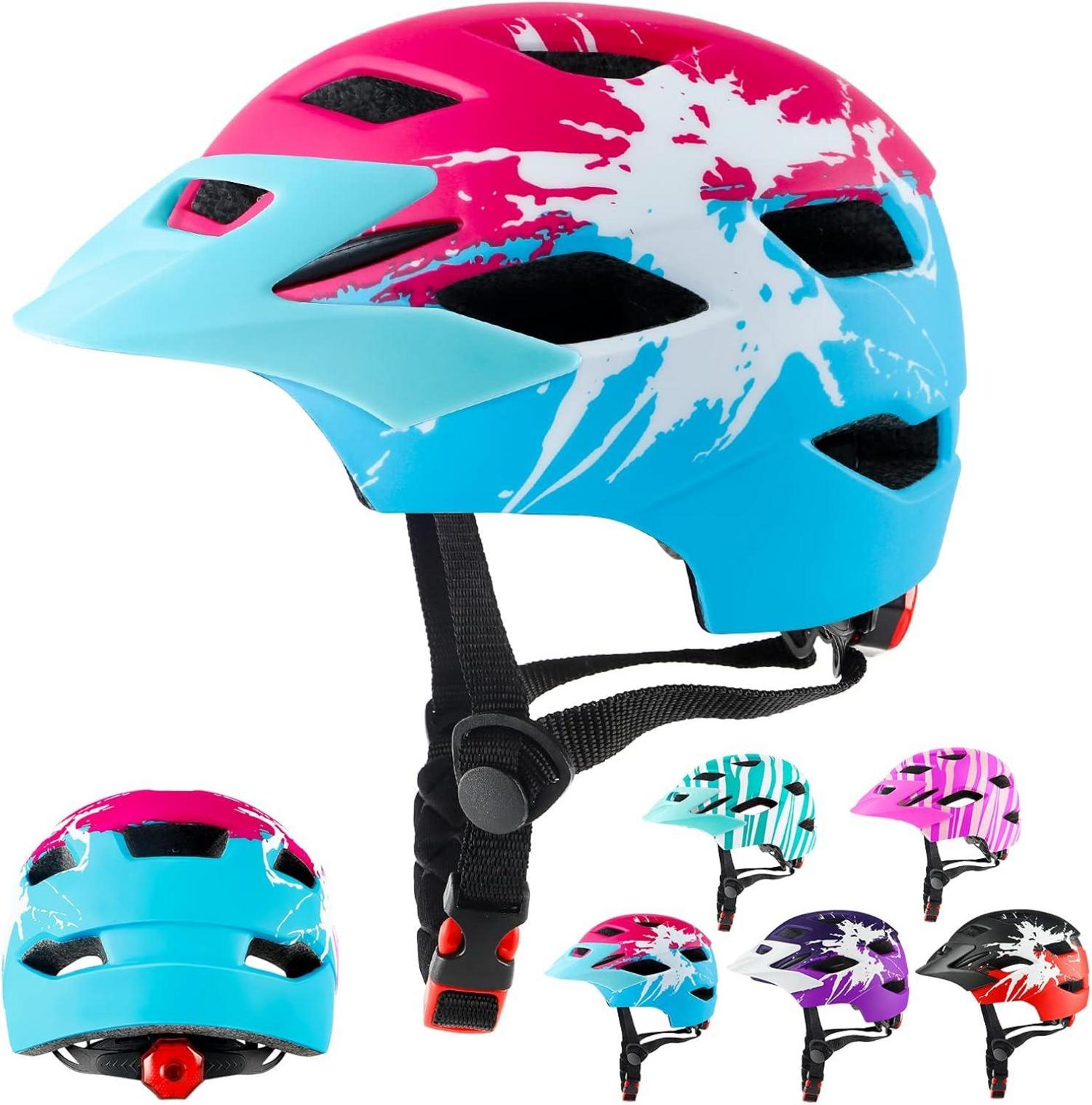 Fahrradhelm Kinder mit Licht und Sicherheitsrücklicht.intValue