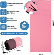 JAICOM Hüttenschlafsack Ultraleicht Seideschlafsack