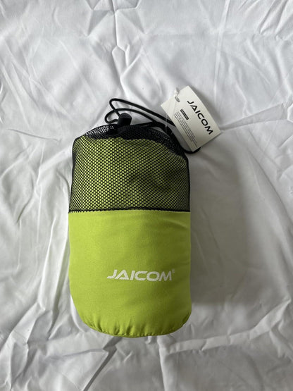 Ultraleichter Hüttenschlafsack aus Seide, Mikrofaser, grün, ideal für Reise, Rucksackreise