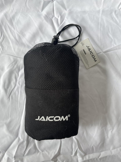 JAICOM Hüttenschlafsack Seide Ultraleicht Packmaß Mikrofaser Schwarz