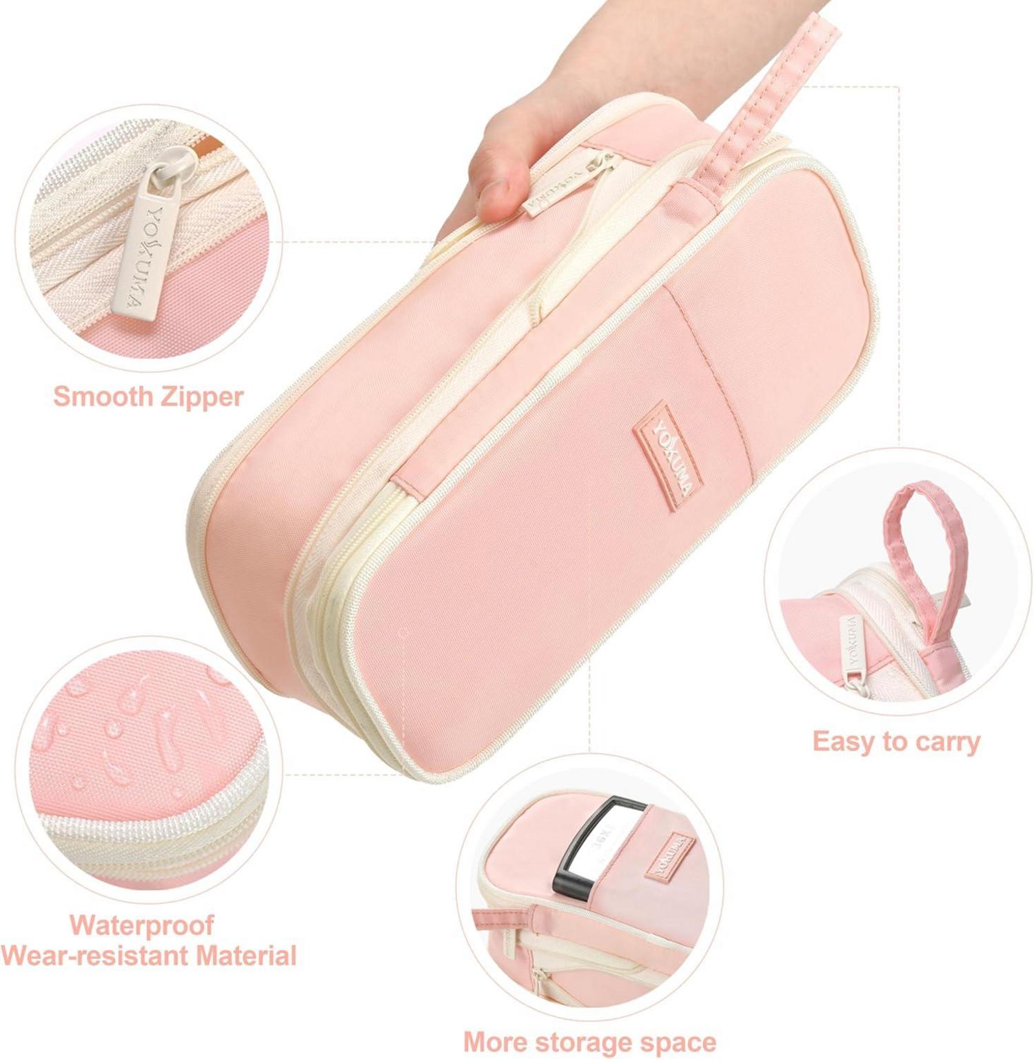 Federmäppchen Mädchen Rosa Schlampermäppchen Aesthetic groß Jungen