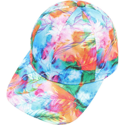 Damen Baseball Cap Blumen Sommerhut Atmungsaktiv