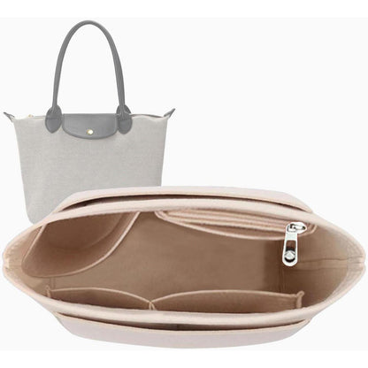 Handtaschen-Organizer Filz M Beige für Langlebigkeit und Ordnung
