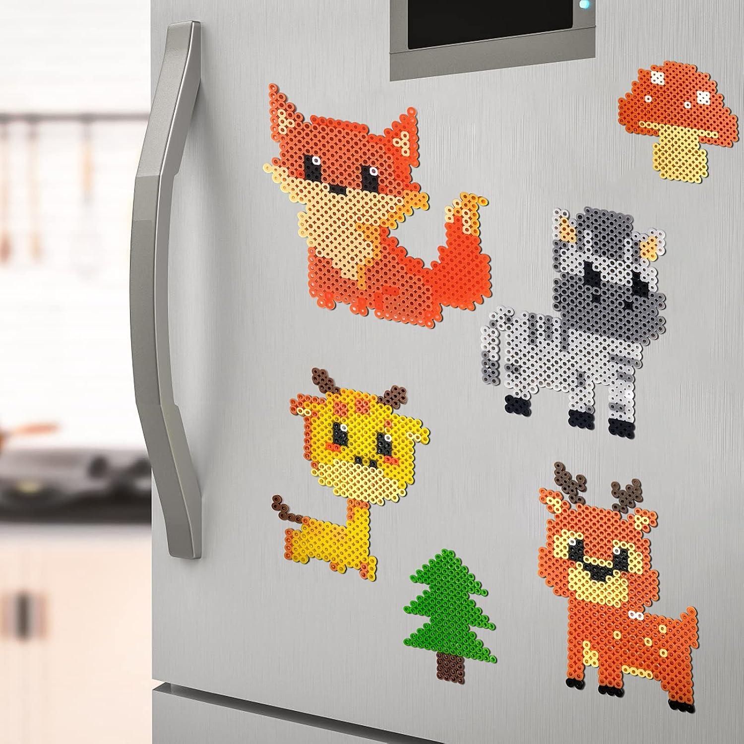 5000 Bügelperlen Tiere Set mit Steckplatte und Zubehör