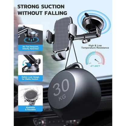 Auto Handyhalterung Saugkraft Universal Halterung für Armaturenbrett