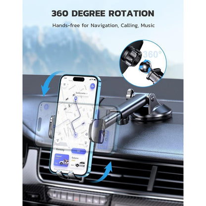 Auto Handyhalterung Saugkraft Universal Halterung für Armaturenbrett