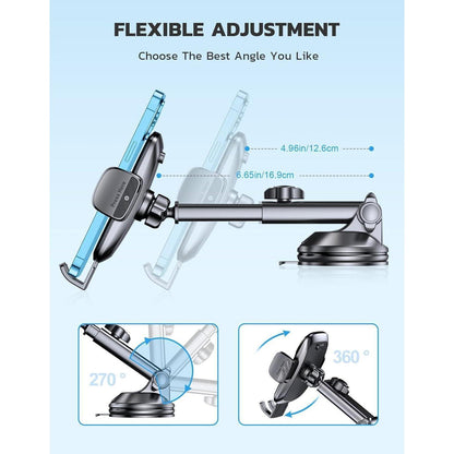 Auto Handyhalterung Saugkraft Universal Halterung für Armaturenbrett
