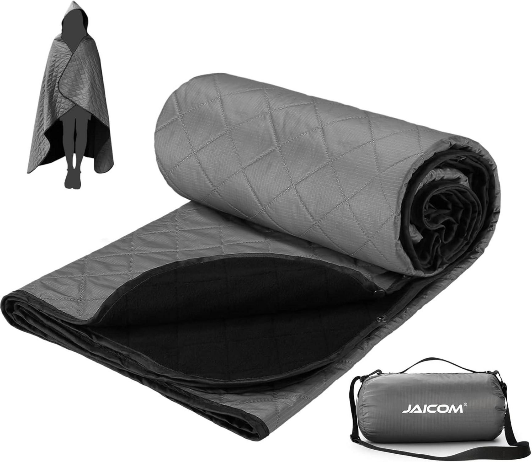 Wasserdichte Outdoor Picknickdecke 140 x 200 cm weiche Campingdecke